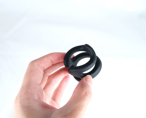 Loop Silicone Comfort Cock Ring Adjustable Super Strong Stay Harder Penis Rings