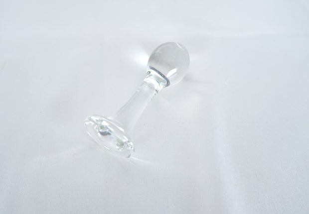 Clear Glass Cute Anal Plug Butt Plug G Spot Anus Masturbation Sex Toy