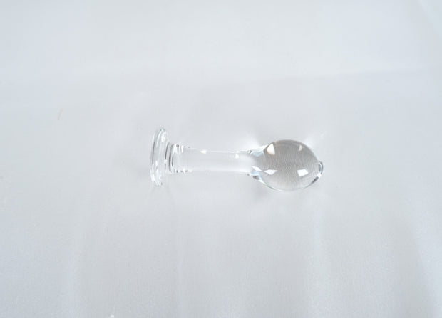 Clear Glass Cute Anal Plug Butt Plug G Spot Anus Masturbation Sex Toy