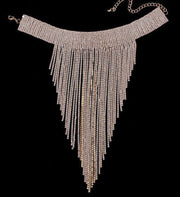 Exaggerated Fringe Statement Choker Necklace For Women Party Necklace Banquet