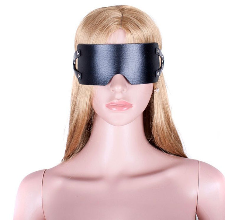 Luxury Italian Leather Blindfolds