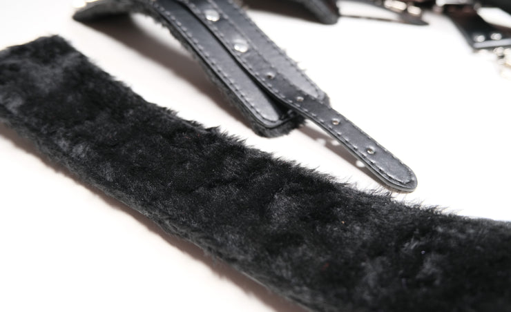 Luxury Soft Furry Wrist and Ankle Cuffs Kit
