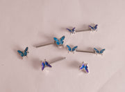 Butterfly Jewelry Straight Nipple Barbell
