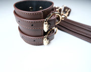 Luxury Hand-Crafted Italian Leather Handcuffs
