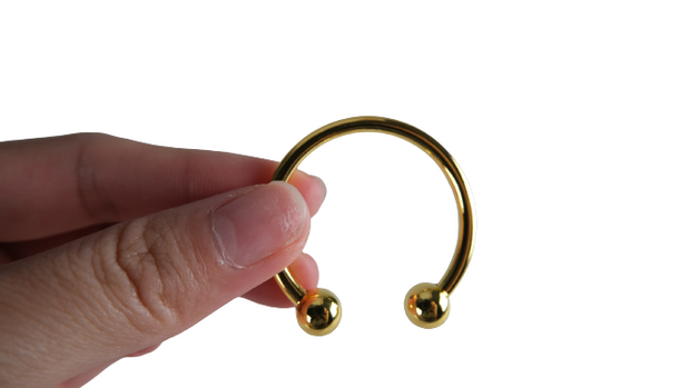 Cock Ring With Two Pressure Balls