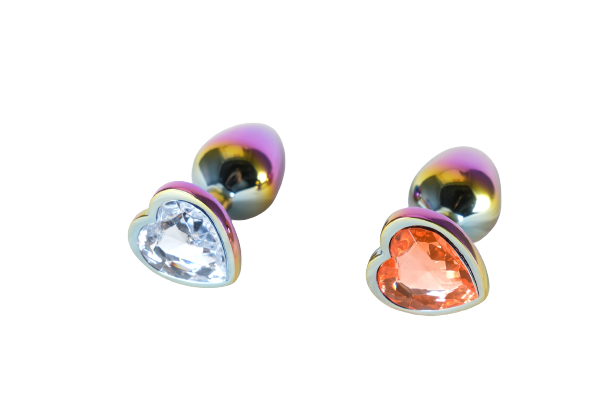 Rainbow Small Jewel Butt Plugs