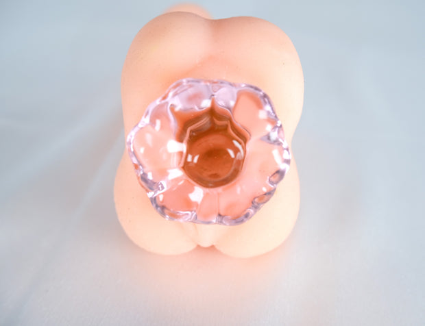 Pink Plum Blossom Anal Plug