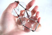 Crystal Transparent Glass G-spot Anal Beads