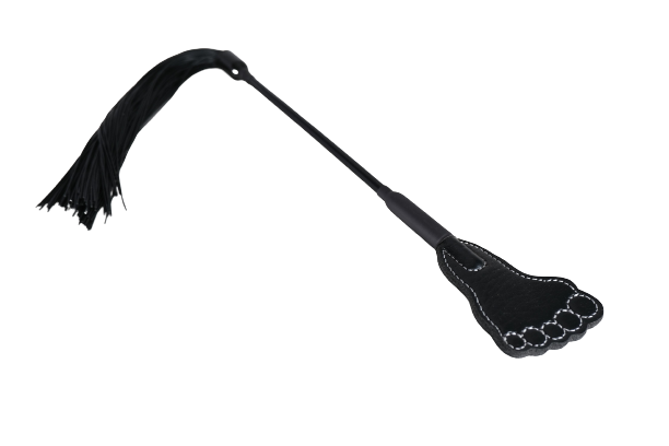 Footprint Tassel Spanking Paddle