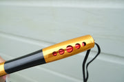 Gold Handle Leather Flogger