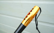 Gold Handle Leather Flogger