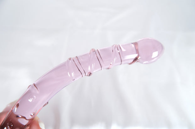 Glass Long Dildo Anal Massage