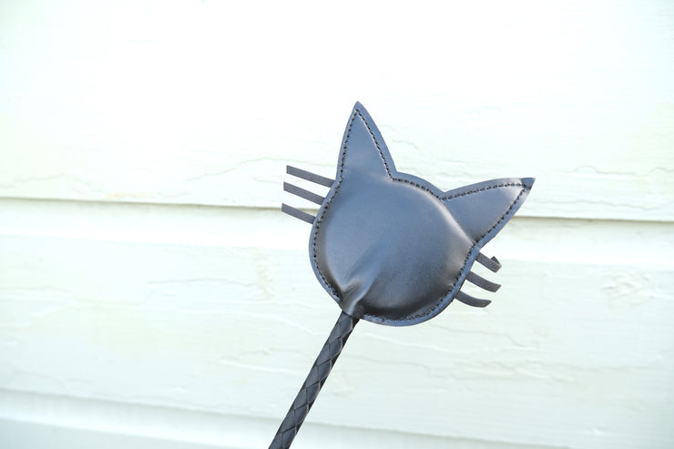 Cat Long Leather Paddle