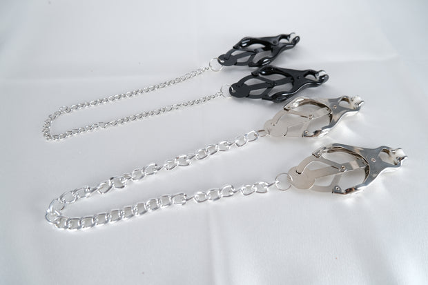 Clover Nipple Clamps With Chain