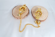 Gold Clover Nipple Clamps