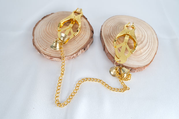 Gold Clover Nipple Clamps