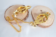 Gold Clover Nipple Clamps