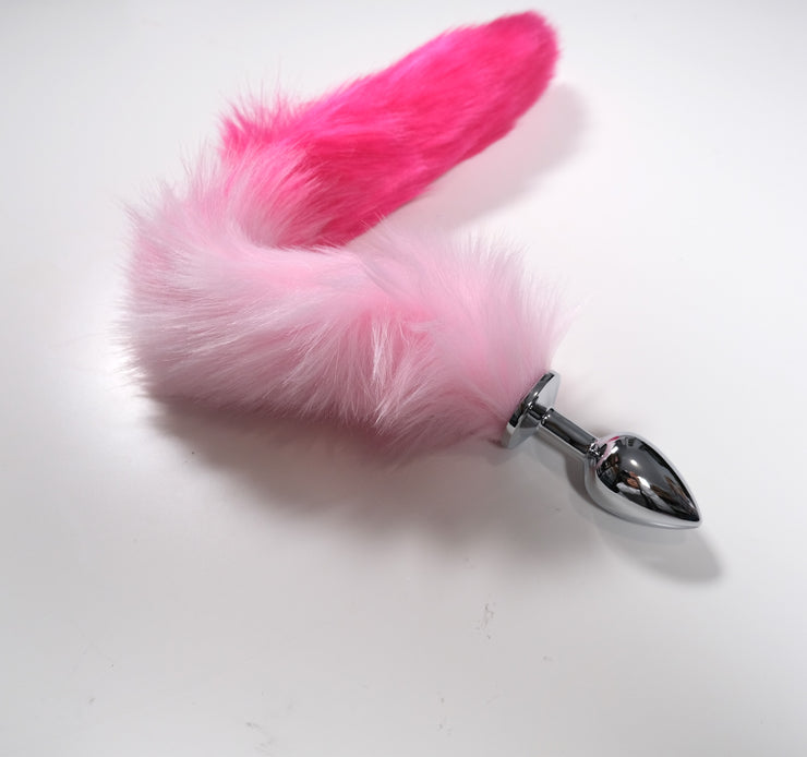 Pink Gradient Butt Plug Tail