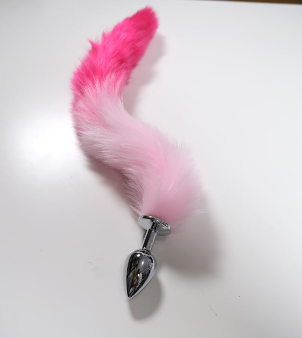 Pink Gradient Butt Plug Tail
