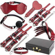 Luxury Black/Red BDSM Set