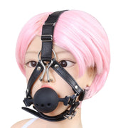 Mouth Ball Gags With Nose Hook
