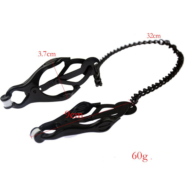 Clover Nipple Clamps With Chain