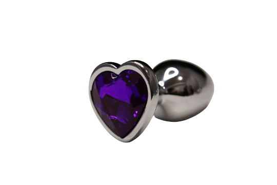 Diamond Jewel Heart Shape Anal Plug